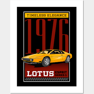 1976 Lotus Series 1 Car Posters and Art